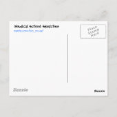 Briefkaart Indische egel (Achterkant)