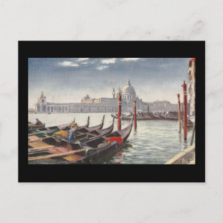Briefkaart Ingang op het Grote Kanaal
