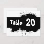 Briefkaart inktvlektabel (Voorkant / Achterkant)