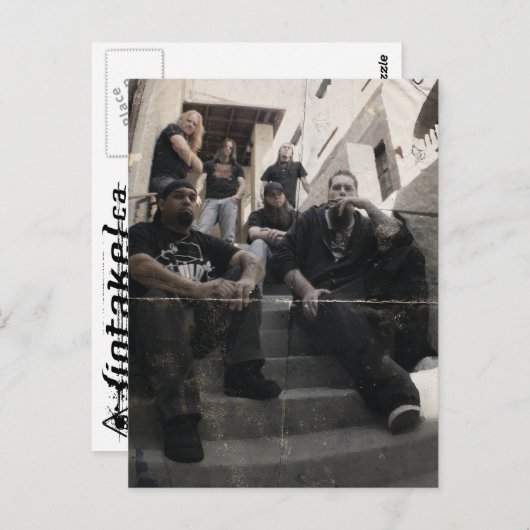 {Briefkaart inname} ca Briefkaart (Voorkant / Achterkant)