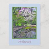 BRIEFKAART, INNISWOOD GARDEN/"SPRING SERENITY" BRIEFKAART (Voorkant)