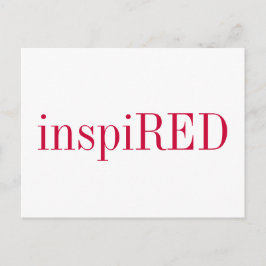 BRIEFKAART - inspiRED