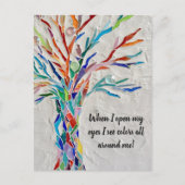 Briefkaart Inspirerend prijsopgave (Voorkant)