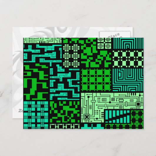 briefkaart "Intelligentie" (Voorkant / Achterkant)