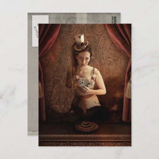 Briefkaart Intermission Usher (Voorkant / Achterkant)