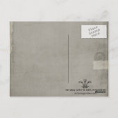 Briefkaart Intermission Usher (Achterkant)