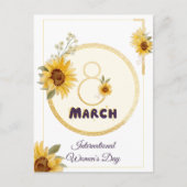 Briefkaart Internationale Vrouwendag 2025 (Voorkant)