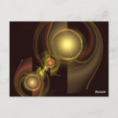 Briefkaart Intimate Connection Table Number (Achterkant)