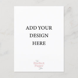 Briefkaart Invitation Portrait