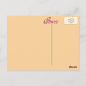 Briefkaart - IOWA (Achterkant)