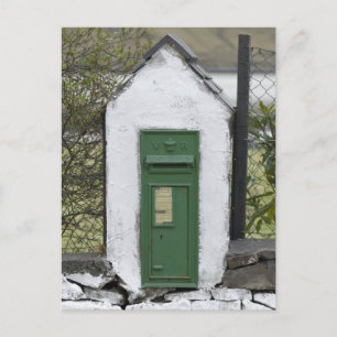 Briefkaart Irish Mail Box