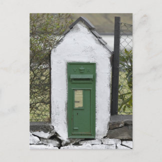 Briefkaart Irish Mail Box