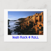 briefkaart "Irish Rock & Roll" (Voorkant)