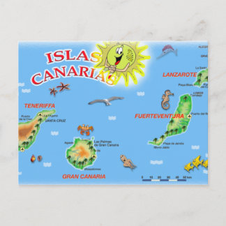 Briefkaart Islas Canarias