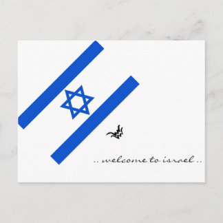 Briefkaart Israël