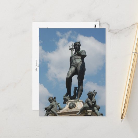 briefkaart _ Italië _ Bologna (Voorkant / Achterkant in situ)