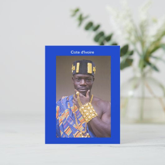 Briefkaart, Ivoorkust, L'Abissa Briefkaart (Staand voorkant)