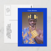 Briefkaart, Ivoorkust, L'Abissa Briefkaart (Voorkant / Achterkant)