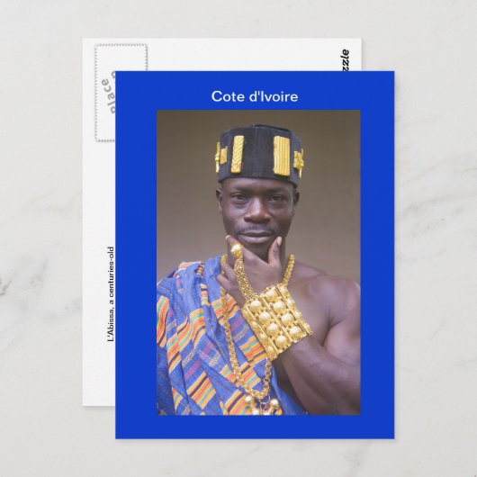 Briefkaart, Ivoorkust, L'Abissa Briefkaart (Voorkant / Achterkant)