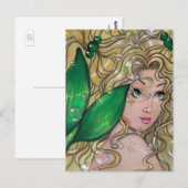 briefkaart "Jade Mermaid" (Voorkant / Achterkant)