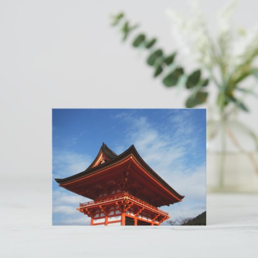 Briefkaart Japanse architectuur (Staand voorkant)