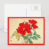 Briefkaart- Japanse kunst-Tanigami Konan 15 Briefkaart (Voorkant / Achterkant)