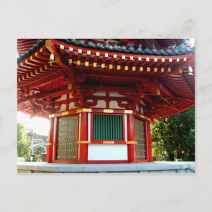 Briefkaart Japanse Temple Pagoda