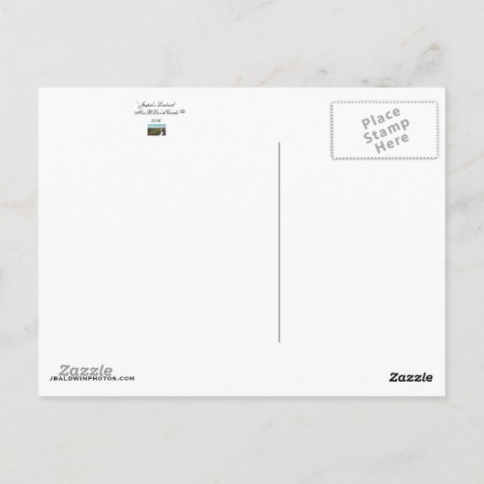 briefkaart "Jasper's Lookout" (Achterkant)