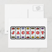 Briefkaart jaspotsleuf (licht) (Voorkant / Achterkant)