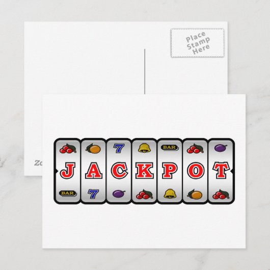 Briefkaart jaspotsleuf (licht) (Voorkant / Achterkant)