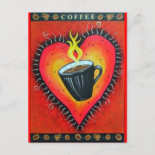briefkaart "Java Love" (Voorkant)