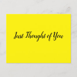 Briefkaart: Je maakt me glimlachen. Briefkaart