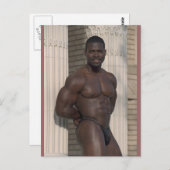 Briefkaart, Jean Against Columns Briefkaart (Voorkant / Achterkant)