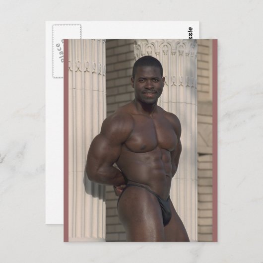 Briefkaart, Jean Against Columns Briefkaart (Voorkant / Achterkant)