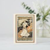 Briefkaart: Jeanne d'Arc, Sarah Bernhardt Briefkaart (Staand voorkant)