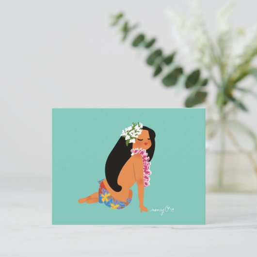 Briefkaart Jeanne' s Ballet (Staand voorkant)