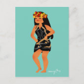 Briefkaart Jeanne' s Pareu (Voorkant)