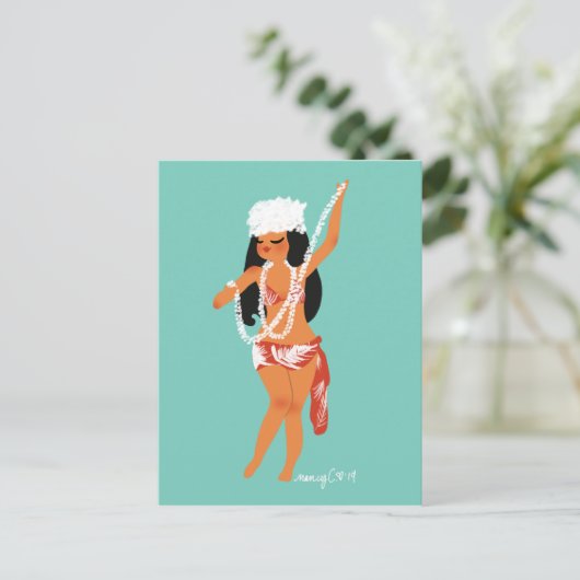 Briefkaart Jeanne' s Tiara (Staand voorkant)