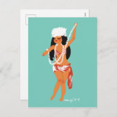 Briefkaart Jeanne' s Tiara (Voorkant / Achterkant)