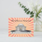 Briefkaart: Jefferson Memorial Briefkaart (Staand voorkant)
