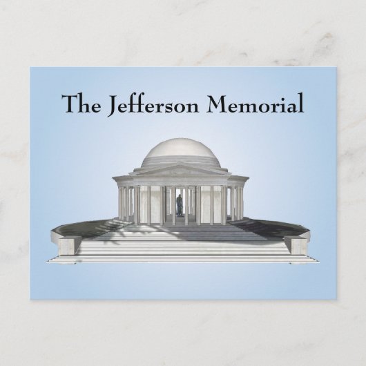Briefkaart: Jefferson Memorial Briefkaart (Voorkant)