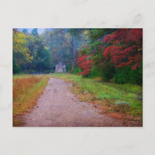 Briefkaart - John Oliver Cabin - Cades Cove, TN (Voorkant)