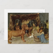 Briefkaart jongen (Voorkant / Achterkant)