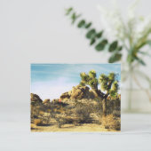 Briefkaart Joshua Tree (Staand voorkant)