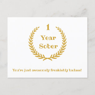 Briefkaart Jubileum voor veiligheid, aanpasbaar ja