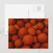 Briefkaart Juicy Strawberries (Voorkant / Achterkant)