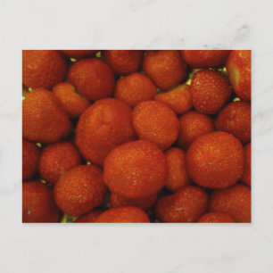 Briefkaart Juicy Strawberries