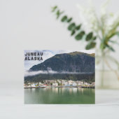 Briefkaart Juneau Alaska (Staand voorkant)