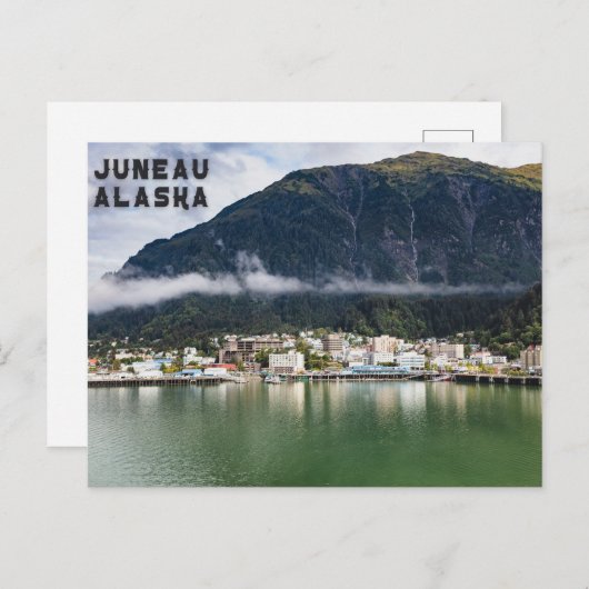 Briefkaart Juneau Alaska (Voorkant / Achterkant)