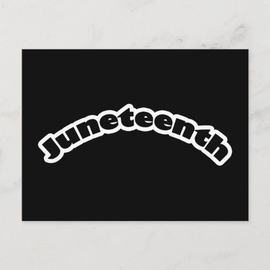 Briefkaart: Juneteenth Briefkaart (Voorkant)